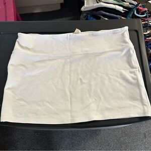 White Mini Skirt